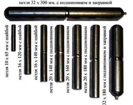 Шарниры для ворот