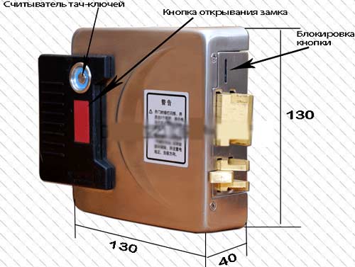 Электромеханические замки на калитку